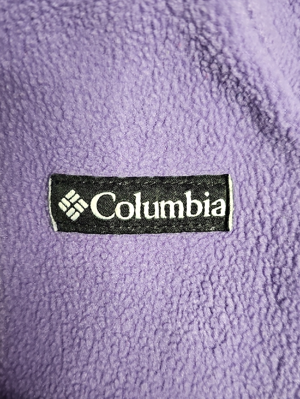 Columbia Lavender Full-Zip Fleece Jacket - Picture 3 of 5